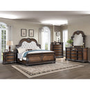  Crown Mark Stanley B1610-K King Bed - Coffee Brown IMAGE 3