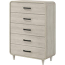  Crown Mark Nyomi B4900-4 Chest - White IMAGE 1