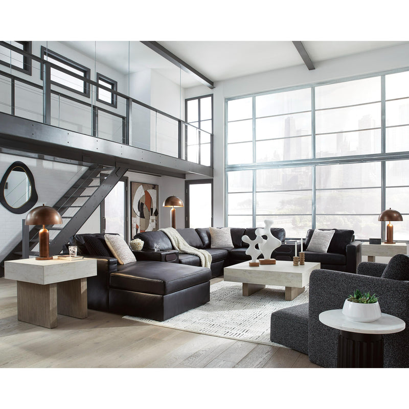  Signature Design by Ashley ModMax II 74305S47 8 pc Sectional with Chaise and Audio Consoles IMAGE 5