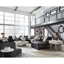 Signature Design by Ashley ModMax II 74305S48 8 pc Sectional with Chaise and Audio Consoles IMAGE 5