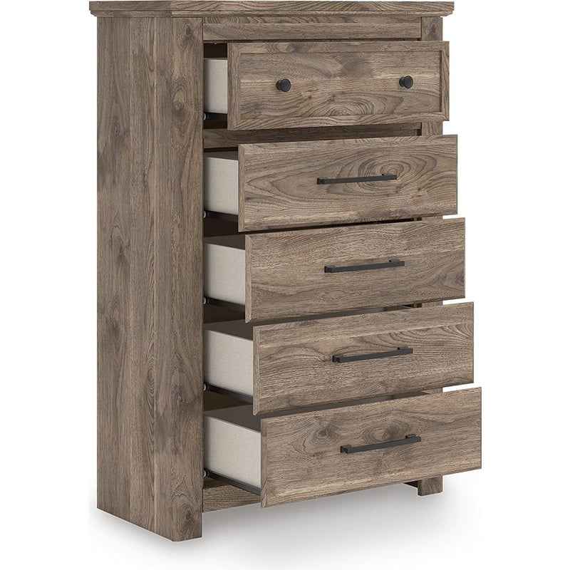  Signature Design by Ashley Rusticott PCB2260-46 Five Drawer Chest IMAGE 2