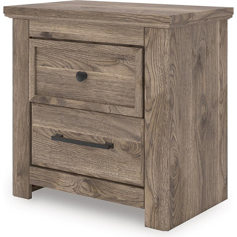  Signature Design by Ashley Rusticott PCB2260-92 Two Drawer Night Stand IMAGE 4