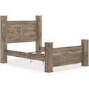  Signature Design by Ashley Rusticott PCB2260B4 Queen Poster Bed IMAGE 2