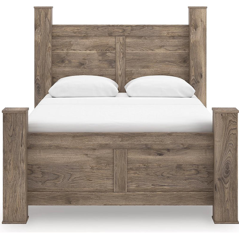  Signature Design by Ashley Rusticott PCB2260B4 Queen Poster Bed IMAGE 3