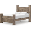  Signature Design by Ashley Rusticott PCB2260B4 Queen Poster Bed IMAGE 4