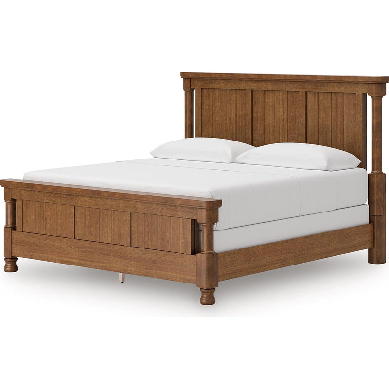  Signature Design by Ashley Rowlenstown PCB824B2 Queen Poster Bed IMAGE 3