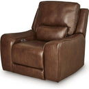  Signature Design by Ashley DeepWakes PCU6260713 Power Recliner with Adjustable Headrest IMAGE 4