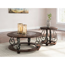Signature Design by Ashley Frallyn T623T1 Coffee Table and 2 Ends IMAGE 1