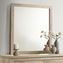  Coaster Furniture Oakglen 225104 Dresser Mirror - Weathered Oak IMAGE 2