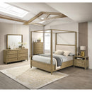 Crown Mark Sienna B8250-K-BED King Canopy Bed IMAGE 3