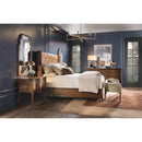  Hooker Furniture 6123-90850-89 Archives Queen Leather Bed IMAGE 5