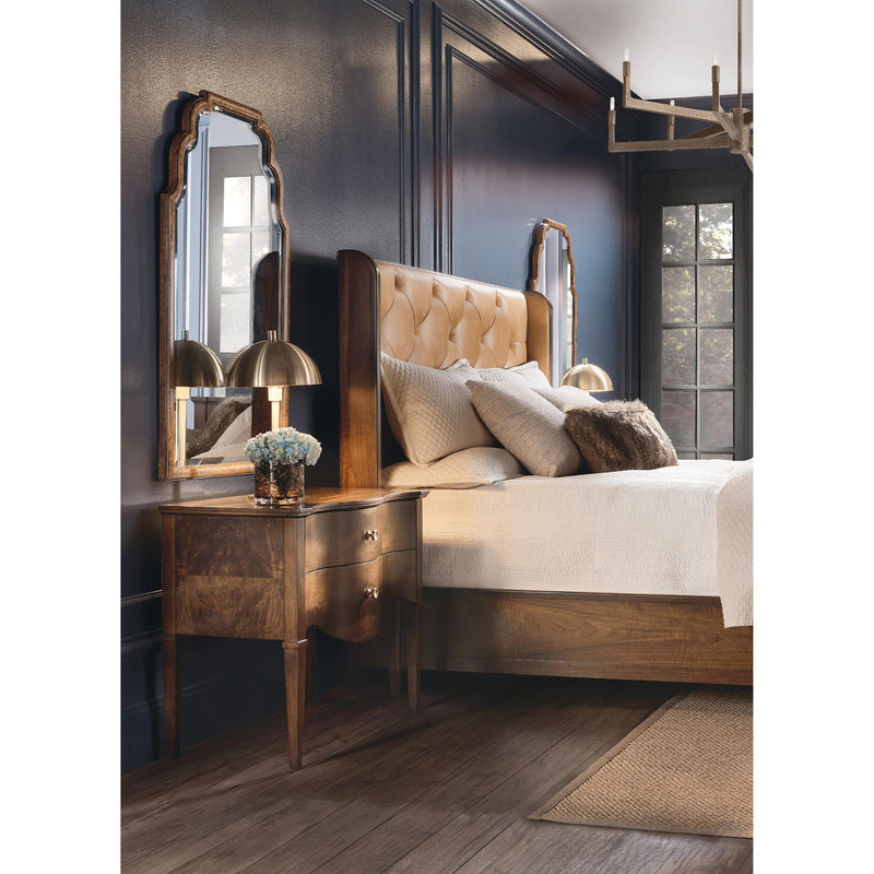  Hooker Furniture 6123-90850-89 Archives Queen Leather Bed IMAGE 6