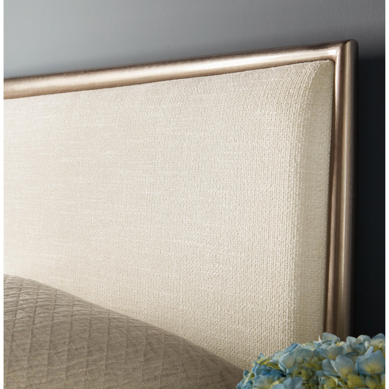  Hooker Furniture 6133-90166-95 Westwood King Upholstered Metal Bed IMAGE 4