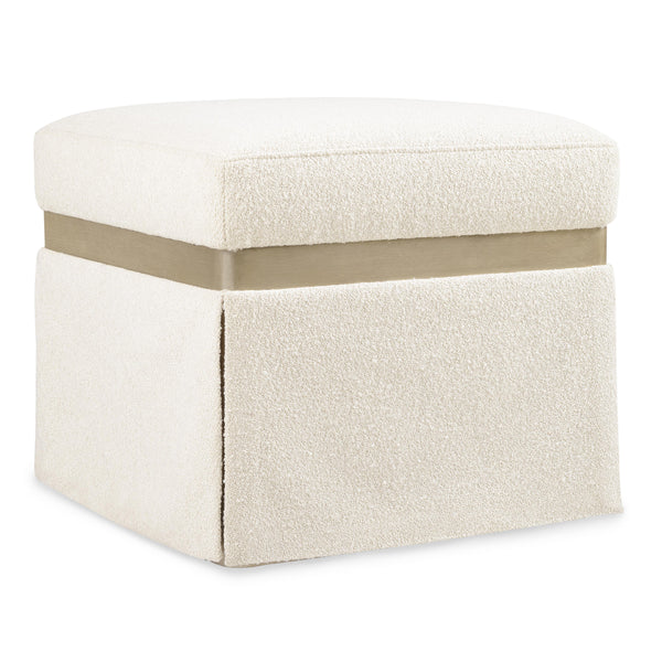  Hooker Furniture 628-50734-05 Melange Dream Weaver Pouf IMAGE 1
