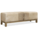  Hooker Furniture 628-50751-80 Melange Holy Cow Bench IMAGE 1