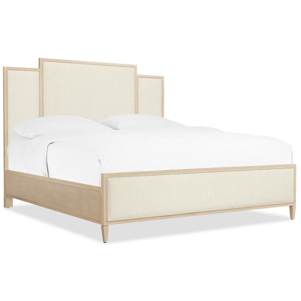  Hooker Furniture 628-90250-001-80 Melange Be My Guest Queen Panel Bed IMAGE 1