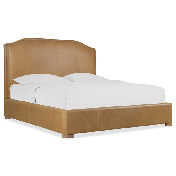  Hooker Furniture 6820-90950-83 Driftwood Queen Upholstered Bed IMAGE 1