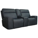  Hooker Furniture SS708-PHLG2C-048 Riverton Power Gliding Console Loveseat with Power Headrest/Lumbar IMAGE 1