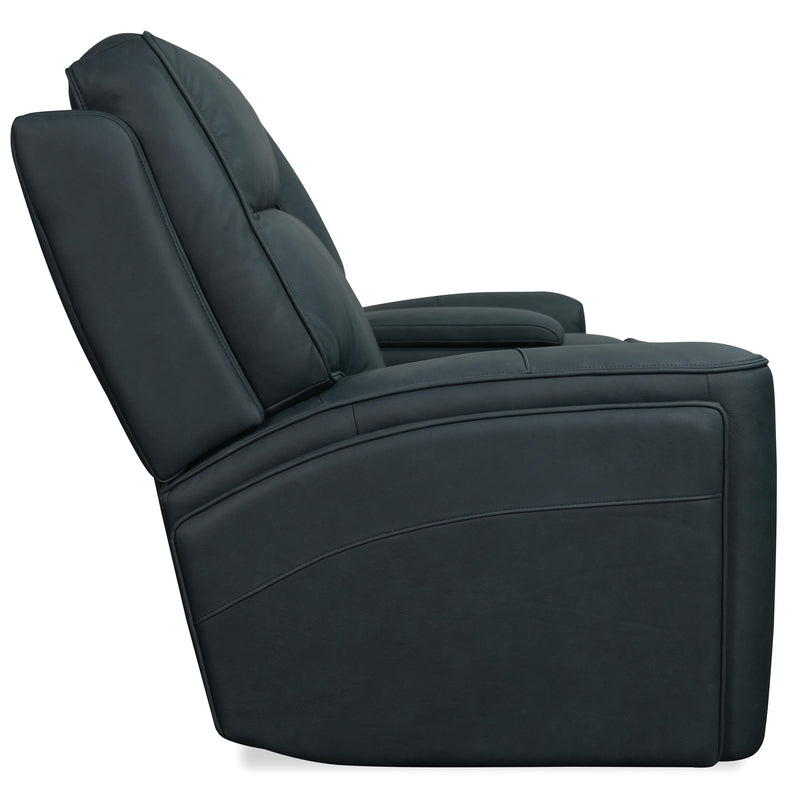  Hooker Furniture SS708-PHLG2C-048 Riverton Power Gliding Console Loveseat with Power Headrest/Lumbar IMAGE 5