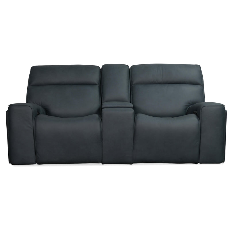  Hooker Furniture SS708-PHLG2C-048 Riverton Power Gliding Console Loveseat with Power Headrest/Lumbar IMAGE 6