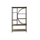  International Furniture Direct Zandria IFD8911BKS 7 Shelves Bookcase IMAGE 1