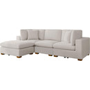  Coaster Furniture Lakeview 551461-SETB 5 pc Upholstered Modular Sectional Sofa - Ivory IMAGE 1