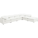  Coaster Furniture Raleigh 551751-SET 6 pc Boucle Upholstered Modular Sectional - Ivory IMAGE 2