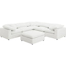  Coaster Furniture Raleigh 551751-SETA 6 pc Boucle Upholstered Modular Sectional - Ivory IMAGE 1