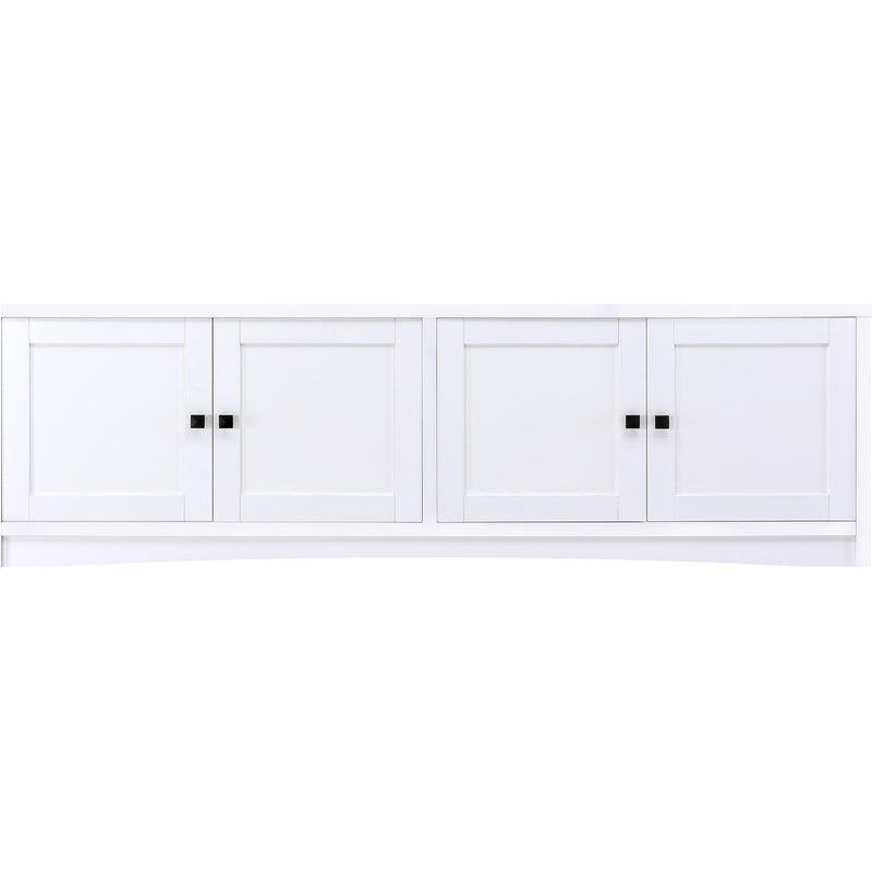 Coaster Furniture Laughlin 724113-SET 3-piece Entertainment Center TV Stand - White IMAGE 6