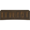  Coaster Furniture Laughlin 724123-SET 3-piece Entertainment Center TV Stand - Dark Pine IMAGE 5