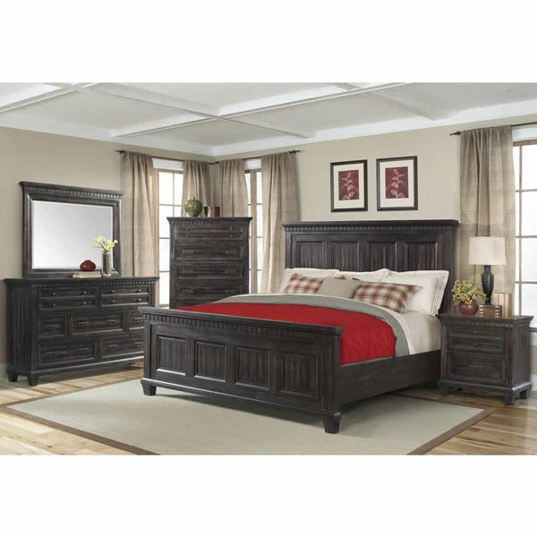 Elements International Morrisons MO600 6 pc King Bedroom Set IMAGE 1