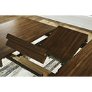  Signature Design by Ashley Ralene D594-32 Dining Room Counter Butterfly Extension Table IMAGE 6
