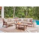  Signature Design by Ashley Grover Beach PCP422-706 Oval End Table IMAGE 7