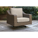  Signature Design by Ashley Laguna Heights PCP790-821 Swivel Lounge with  Cushion IMAGE 4