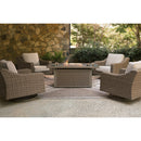  Signature Design by Ashley Laguna Heights PCP790-821 Swivel Lounge with  Cushion IMAGE 6