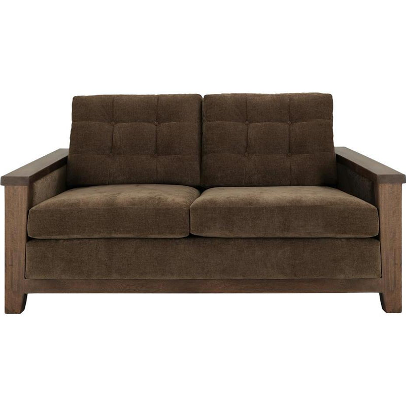  International Furniture Direct Stationary Fabric Loveseat IUP342-LOV-182 IMAGE 2