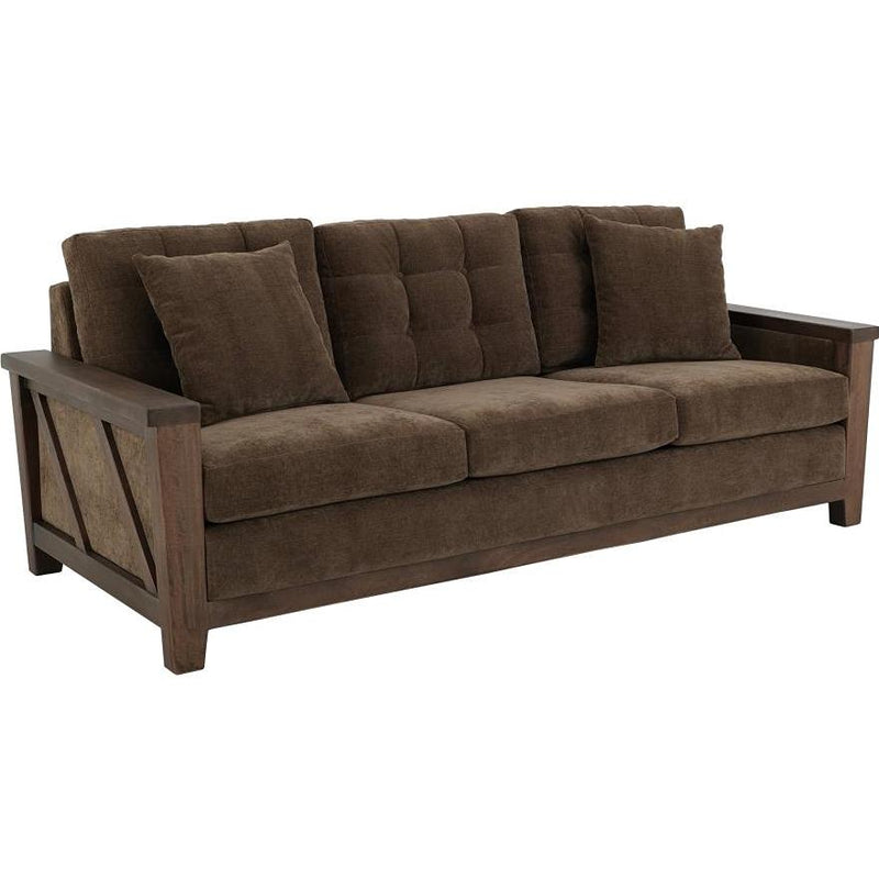  International Furniture Direct Stationary Fabric Sofa IUP342-SOF-182 IMAGE 1