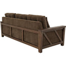  International Furniture Direct Stationary Fabric Sofa IUP342-SOF-182 IMAGE 3