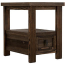  International Furniture Direct Dutton Chairside Table IFD5731CST IMAGE 1