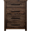  International Furniture Direct Dutton 4-Drawer Chest IFD5731CHT IMAGE 2