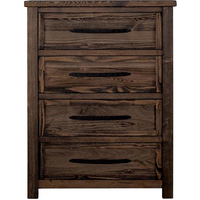  International Furniture Direct Dutton 4-Drawer Chest IFD5731CHT IMAGE 2
