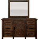  International Furniture Direct Dutton 6-Drawer Dresser IFD5731DSR IMAGE 4