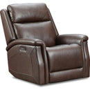  Southern Motion Bergman Power Swivel Glider Leather Recliner 9084P 976-21 IMAGE 1