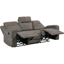  Homelegance Muncie Reclining Fabric Sofa 9635BR-3 IMAGE 3