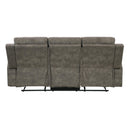  Homelegance Muncie Reclining Fabric Sofa 9635BR-3 IMAGE 4
