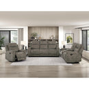  Homelegance Muncie Reclining Fabric Sofa 9635BR-3 IMAGE 8