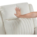  Homelegance Dean Reclining Fabric Loveseat with Console 9646BE-2 IMAGE 7