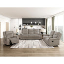  Homelegance Dean Reclining Fabric Loveseat with Console 9646DV-2 IMAGE 7