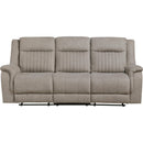  Homelegance Dean Reclining Fabric Sofa 9646DV-3 IMAGE 2