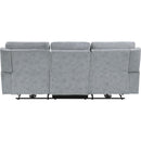  Homelegance Celeste Power Reclining Fabric Sofa 9670GY-3PWH IMAGE 5
